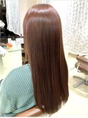 ツヤカラー 髪質改善カラー