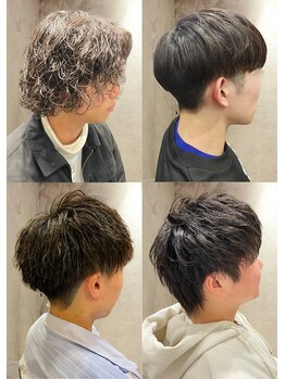 シーン(SeeN.)の写真/【フェードカット＋シャンプー¥3700】メンズ限定！21時まで営業中◇男の清潔感、ここから。