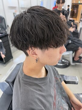 ロンド ローガン 名駅(Lond LOGAN) 【Lond LOGAN亀井】縦落ちパーマ　名古屋メンズパーマ