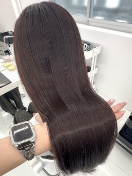 コア プラス 立川(COA PLUS) ブリーチなしココアベージュ透明感カラー【井澤彩】