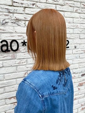 ナオシ エリアツー 北大和店(nao c area2) アプリコットボブ【生駒市／北生駒駅】