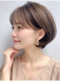 ショート 丸みショート くびれヘア 大人ショート 30代40代50代