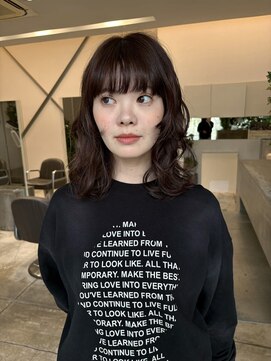 抜け感レイヤーカール