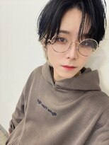 テンバイリップスヘアー(TEN by LIPPS hair)&nbsp;簡単オシャレホワイトブロンドインナーカラーセンターパート