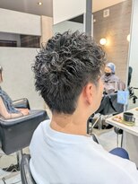 アヤラ オーガニックアンドスパ 東船橋店(AYALA)&nbsp;【中村のぞみ】メンズパーマショートアシメ