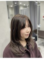 アロット 溝の口店(a.lot)&nbsp;結んでも可愛い/顔周りの似合わせレイヤーで作る最新韓国ヘア