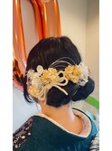 成人式ヘアセット