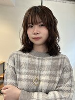 マルケ ドゥ マッシュ(MaruQuee de mashu)&nbsp;レイヤー/ラウンドバング/ハッシュボブ/韓国/ボブ/梅田