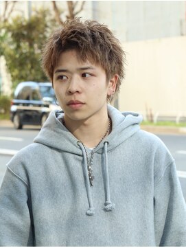 men's salon es. 新宿 メンズカット/メンズパーマ/メンズヘア【メンズサロン エス】 ニュアンスパーマ/波巻きツイストスパイラル[新宿/メンズ/men's]