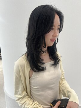 リノアオ(LINOAO.) ワンカールで簡単セット♪レイヤーカット