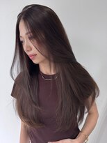 ルポ 京都四条河原町店(repos)&nbsp;韓国風レイヤーロング×ショコラブラウン