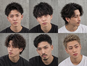 ヒロギンザ 仙台駅前店(HIRO GINZA)の写真/［国内外47店舗/個室]パーマならHIROGINZA BARBER SHOP貴方に似合うをご提案[メンズ/メンズカット/理容室］