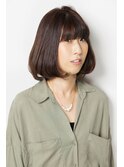 【confiance船橋】前髪が可愛いナチュラルボブ