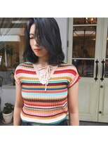 マウロア(MAULOA)&nbsp;”dark blue ボブ”  鈴木ちさと