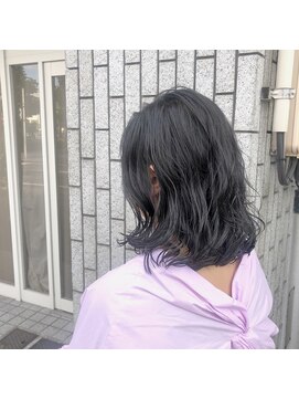 アルマヘアー(Alma hair by murasaki) パーマでラフウェーブ