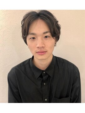 プチ(petie) イマドキセンター分け×２wayメンズパーマ