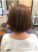 ナチュラル大人ボブ