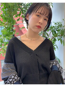 ドーター(daughter) 【daughter 尾花】ショートボブ×シースルーバング