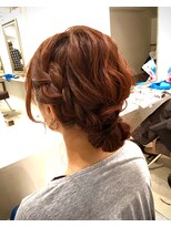 シアン(CYAN)&nbsp;ゆるふわ編み込みアレンジ