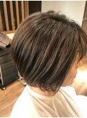 前下がりボブ