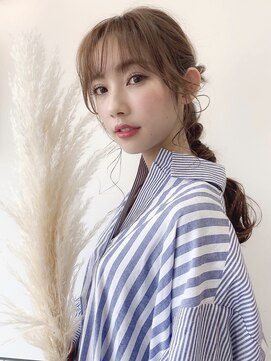 エマエコル(Emma ecole) Emma  ecole アレンジも映える◎愛されベージュ by.木村