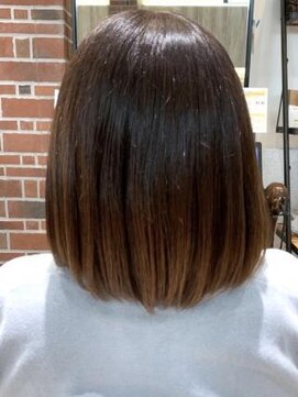 クアトログランシュ 水戸店(QUATRO×GranCieux) ミディアムボブ