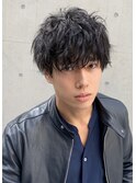 【大人無造作スパイラル&モダン前下がりマッシュパーマ】