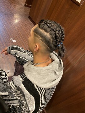 ヒロギンザ 田町店(HIRO GINZA) 平本蓮に憧れて、、フェードラインアートコンロースタイル