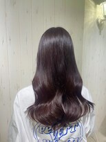 ラ ブランシュ 大宮(La Blanche)&nbsp;マロンベージュかきあげAラインボブ韓国小顔ショートグレージュ