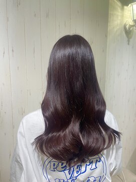 ラ ブランシュ 大宮(La Blanche) マロンベージュかきあげAラインボブ韓国小顔ショートグレージュ