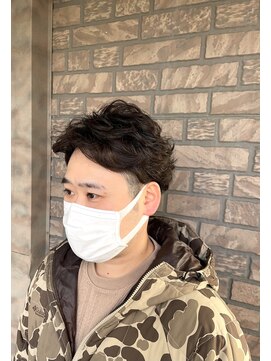 ディアバースデー(Dear Birthday) ナチュラルパーマ　センターパート