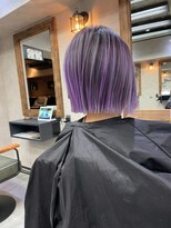 サニー 渋谷(SUNNY) バレイヤージュショコラアッシュハイライトグレージュカラー