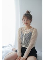 ヘア ショップキャリー&nbsp;お出かけにぴったり！お団子アレンジ