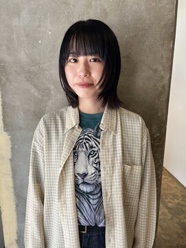 ハマモト 伸ばしかけを楽しむスタイル