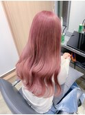 【ケアブリーチ】ペールピンクカラー10代/20代/30代