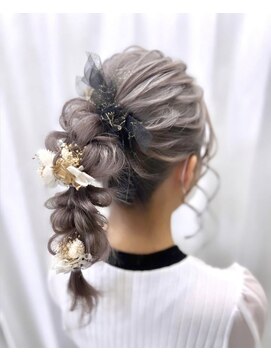 サニー(hair set salon Sunny) ぽこぽこポニー