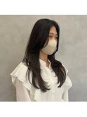 韓国レイヤーカット