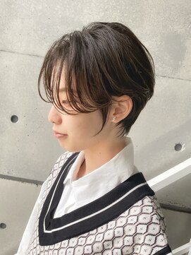 トト 船橋店(toto.) 黒髪/グレーベージュ/レイヤーロング/前髪パーマ[西船橋/津田沼]