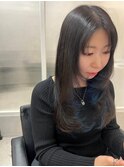 《韓国ヘア》フェイスレイヤー×インナーカラー