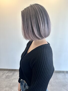 フェーディン(fa/din) バレイヤージュピンクラベンダーシルバー