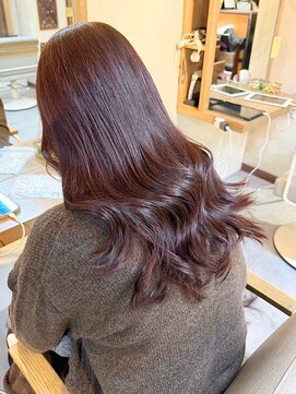 ヘアリゾート粋 ウナム 新宿東口店(enam) 艶髪カラー/ピンクラベンダーブラウン