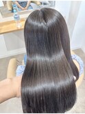 髪質改善ケアストレート