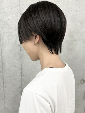 モリオ(morio) *ハンサムショート大人ショート黒髪マッシュシュート30代40代1