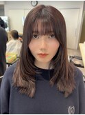 レイヤーカット/顔周りカット/韓国/U24学割