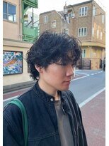 アカラ(acala)&nbsp;ミックスランダムパーマショート【メンズパーマ/メンズカット】