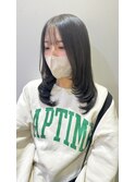 透け感カラー×レイヤースタイル【RIE】