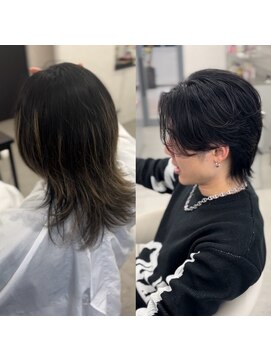 ヌードルバイコア(noodle by CoRe.gn) 韓国/メンズ/センターパート/和歌山