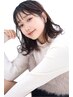 縮毛矯正×カット×カラー(リタッチ)×ケアトリートメント(ダメージ軽減)