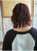 パーマボブ20代/30代/40代/庭瀬