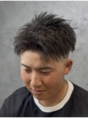 アップバングショート